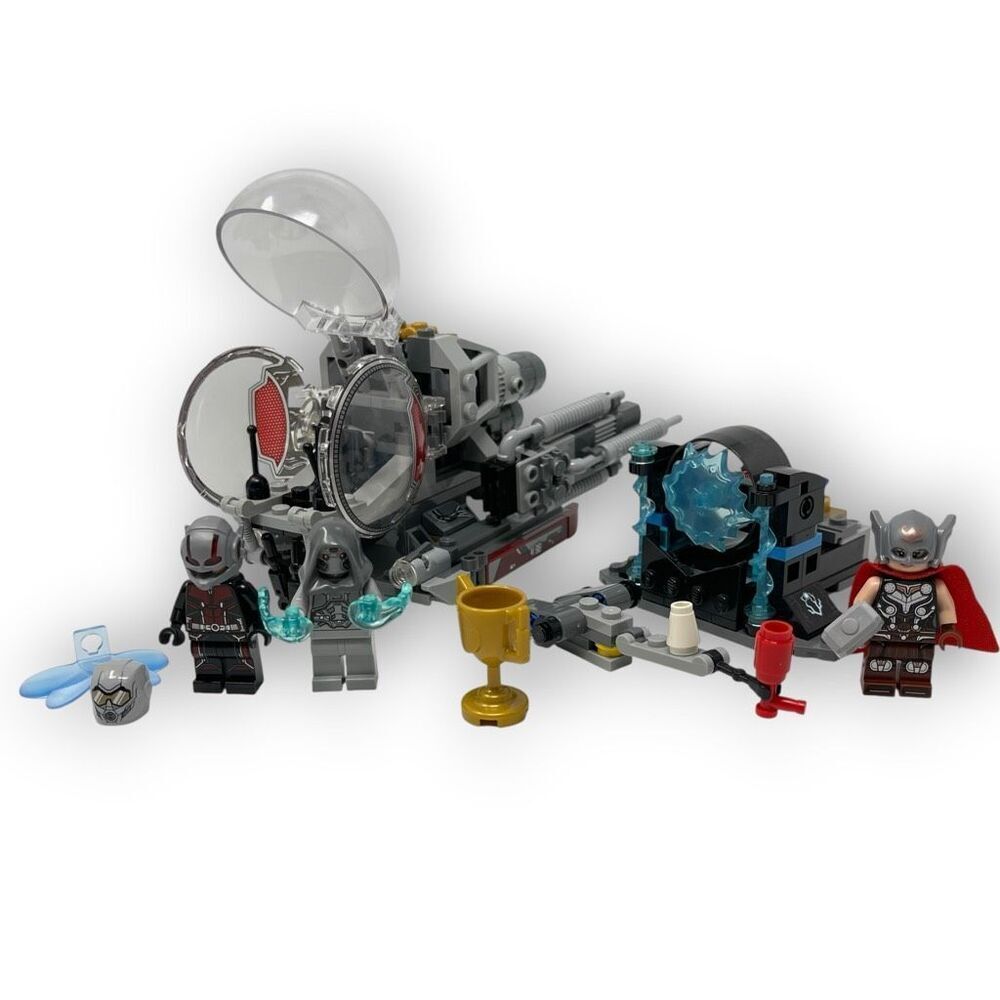 Lego 76109 Ant-Man Quantum Realm Explorers & 76102 Space Station Incomplete